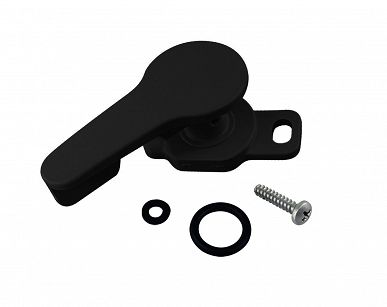 RĄCZKA DO ZAMKNIĘĆ PCV - CZARNY  08784