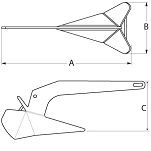 KOTWICA DELTA NIERDZEWNA 5KG 50235 - 2