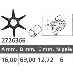 WIRNIK Johnson, Evinrude 25-40 KM, 43651