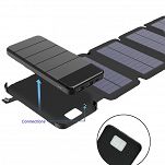 ŁADOWARKA SOLARNA Z POWER BANKIEM 6W/8000mAh ES8000B 48826  - 5