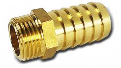 KRÓCIEC MOSIĘŻNY PROSTY 1/2' NA WĄŻ 20MM   71392	