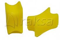 ZNACZNIK DO ŁAŃCUCHA 6MM ŻÓŁTY 50983 - 2