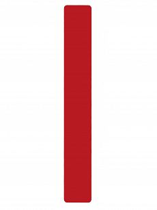 NUMER NA ŻAGIEL ''1'' CZERWONY 01721