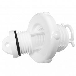 KOREK SPUSTOWY BIAŁY OKRĄGŁY 71018