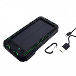 ŁADOWARKA SOLARNA Z POWER BANKIEM 1W/12.000mAh S12000G - 4