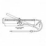 CIĘGNO STEROWANIA TM86 ULTRAFLEX 4,55m (16FT) do 200KM 44246 - 2