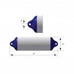 ODBIJACZ OCEAN H5 22X64 GRANATOWY 51412 - 4