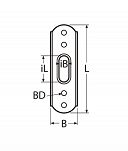 GNIAZDO KOŃCÓWKI HAKOWEJ T3  14543 - 2