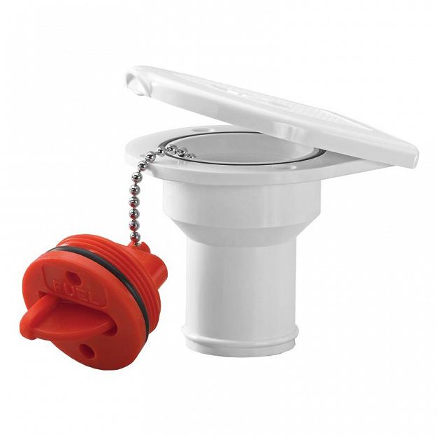 WLEW PALIWA PCV 50mm Z KLAPKĄ 41551