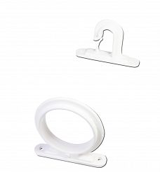 UCHWYT NA WĘDKĘ BIAŁY   51191 