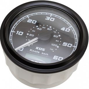 PRĘDKOŚCIOMIERZ GPS  KUS SEA Q CZARNY 0-60Kts 49103