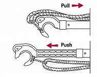 BOSAK JACHTOWY TELESKOPOWY HOOK & MOOR 250cm 24352 - 3