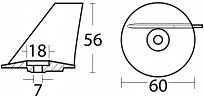 ANODA  MERCURY 25-30 KM  43925 - 2