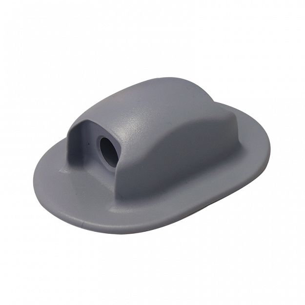 Uchwyt na linę do pontonu, 100x70x32,5 mm, szary 29462