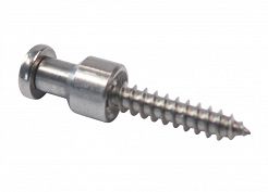 ZAPINKA PLANDEKI WKRĘT Z MOSIĄDZU NIKLOWANEGO DO DREWNA I LAMINATU