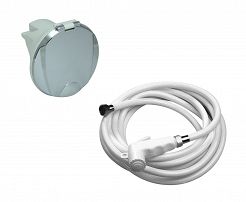 POJEMNIK BURTOWY CHROMOWANY Z PRYSZNICEM 3M 72265