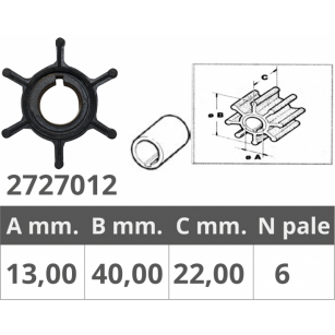 WIRNIK Mercury, Mariner, Yamaha, 8-15 KM, 43200