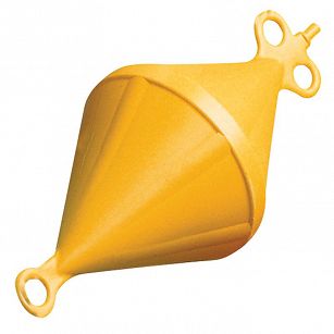 Boja cumownicza żółta H=107cm 52019