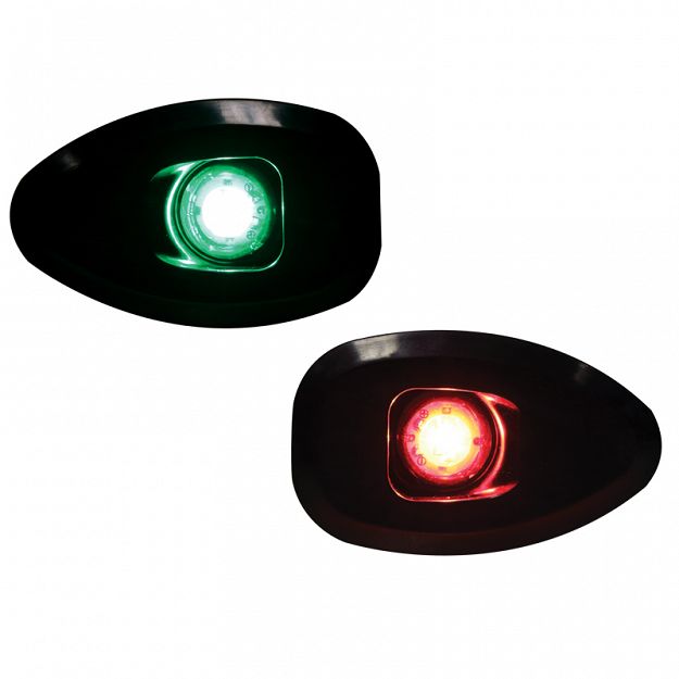 Lampa nawigacyjna LED, zestaw lamp burtowych LALIZAS