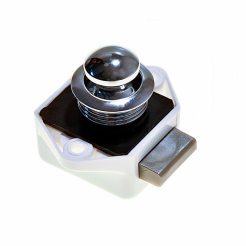 ZAMEK WCISKANY CHROMOWANY 10410