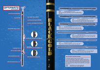 ROZPRZE REGATOWE BLACKGOLD EX960 OPTIPARTS 85992 - 3