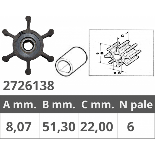 WIRNIK Johnson, Jabsco,  43824 #BLACKWEEK