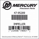 WIRNIK Johnson, Evinrude, Mercury, Mariner, Tohatsu, 2-3,3 KM,  43000 - 4
