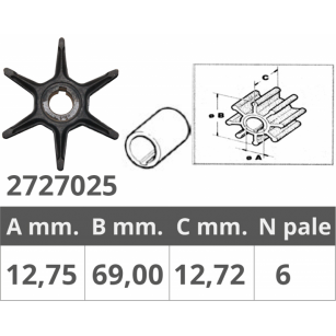 WIRNIK Johnson, Evinrude 10-25 KM, 43510