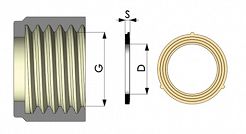 USZCZELKA NA GWINT WEWNĘTRZNY 3/8''  72871	