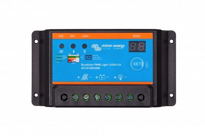 REGULATOR ŁADOWANIA BlueSolar PWM-Light 12/24V-10A  48811