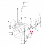 DYSTANS ŚRUBY NAPĘDOWEJ YAMAHA 6L2-45897-01 85594 - 2