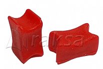 ZNACZNIK DO ŁAŃCUCHA 6MM  CZERWONY 50982 - 2