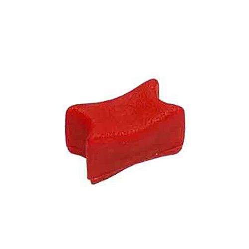 ZNACZNIK DO ŁAŃCUCHA 6MM  CZERWONY 50982