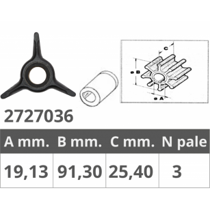 WIRNIK Johnson, Evinrude 25-75 KM,   43736