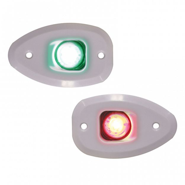 Lampa nawigacyjna LED, zestaw lamp burtowych LALIZAS