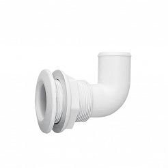 Odpływ kątowy PCV na wąż 38mm 71168