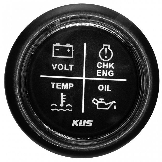 WSKAŹNIK ALARM  KUS SEA V CZARNY 49872