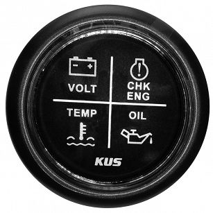 WSKAŹNIK ALARM  KUS SEA V CZARNY 49872