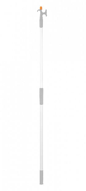 BOSAK TELESKOPOWY BIAŁO-SZARY  118-196 cm  24385