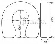 PODKOWA RATUNKOWA QUICK RD 145N  21305 - 3