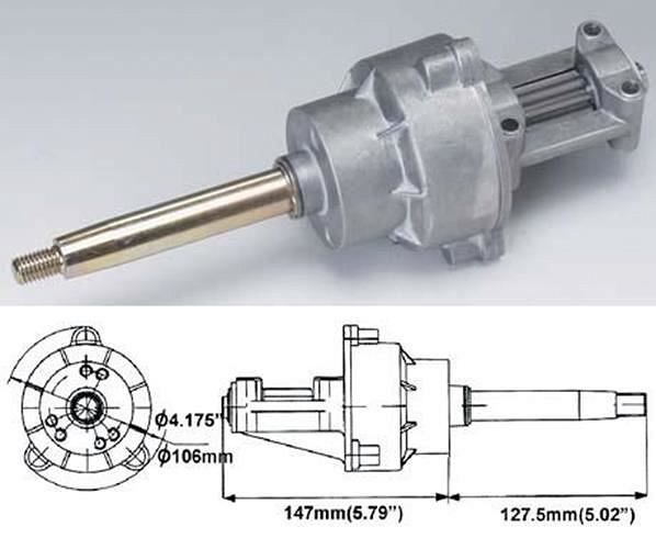 PRZEKŁADNIA KIEROWNICZA ULTRAFLEX G86 do cięgien TM86  44020