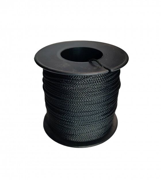 Lina 0,8 mm PES / JUZING czarna LANEX 33570
