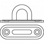 UCHO OBCIĄGACZA BOMU 21x60mm  10805 - 2