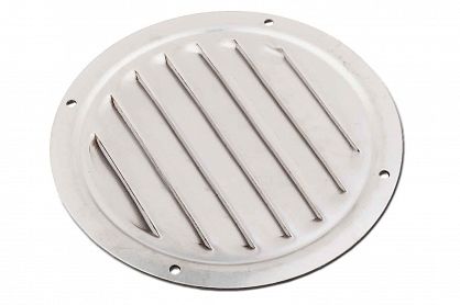 KRATKA WENTYLACYJNA NIERDZEWNA OKRĄGŁA 125MM 07630