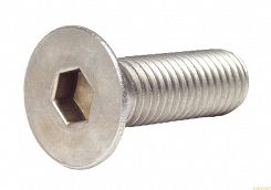 ŚRUBA NA IMBUS M8X16 DIN 7991  83702