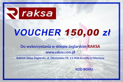 BON PODARUNKOWY/ VOUCHER 150 zł RAKSA
