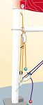 KNAGA TRAPEZOWA RONSTAN RF5121  11821 - 3