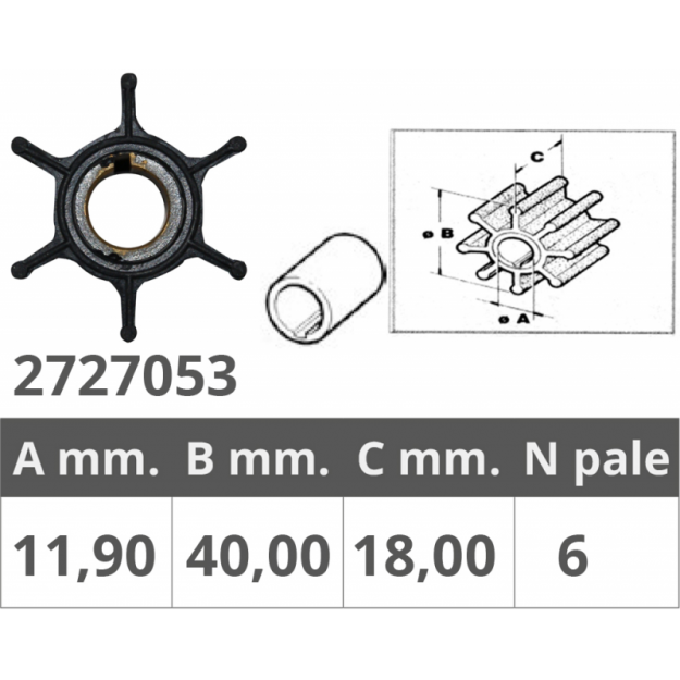 WIRNIK Yamaha, 6-8 KM, 43020