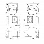 Lampa nawigacyjna LED, zestaw lamp burtowych LALIZAS - 2