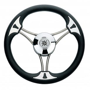 KIEROWNICA 3R 350mm CZARNA  44985